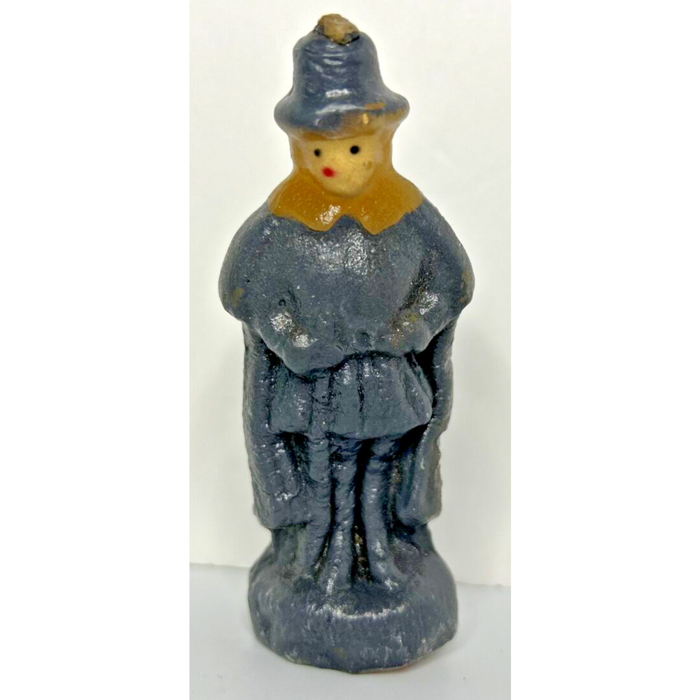 Vintage Pilgrim Figure‎ Candle 4" SKU H300